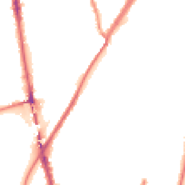 Night-time road noise heatmap for L4 1XG