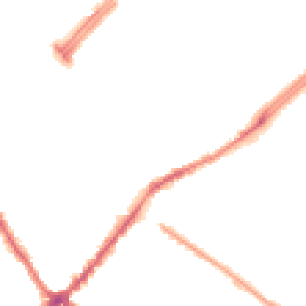 Night-time road noise heatmap for L4 2UG