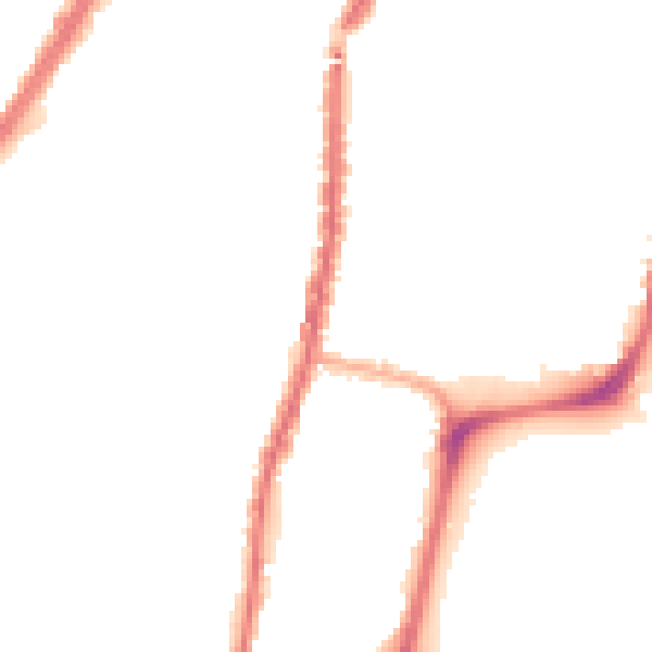 Night-time road noise heatmap for L4 3QH