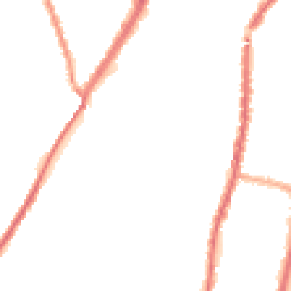 Night-time road noise heatmap for L4 3SW