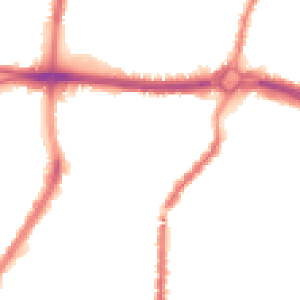 Night-time road noise heatmap for L4 5QL