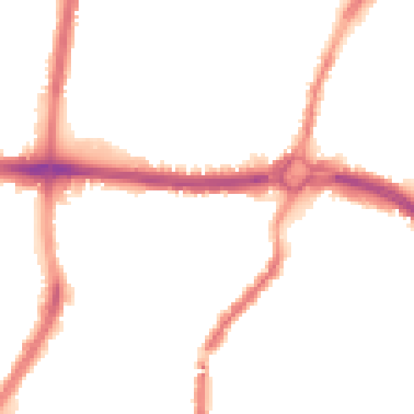 Night-time road noise heatmap for L4 5RS