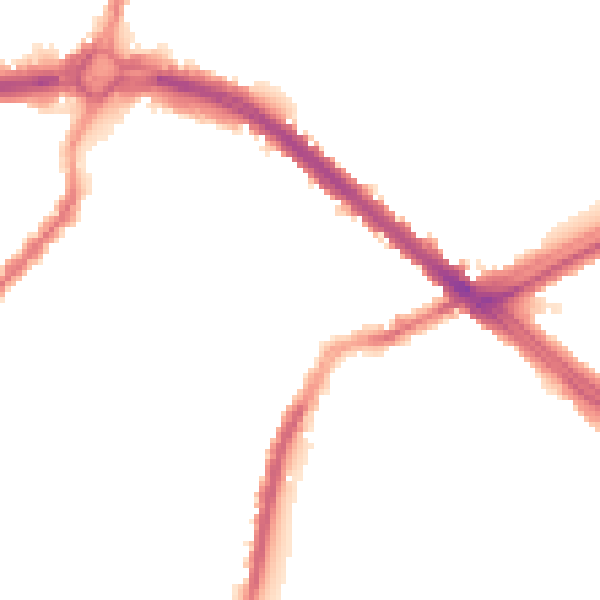 Night-time road noise heatmap for L4 5US