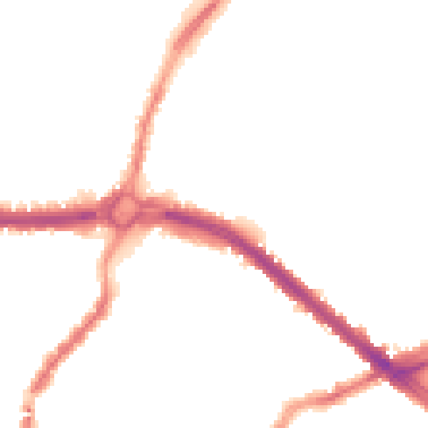 Night-time road noise heatmap for L4 6BA