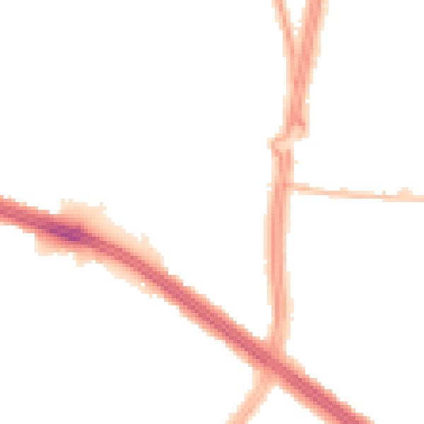 Night-time road noise heatmap for L4 8UN