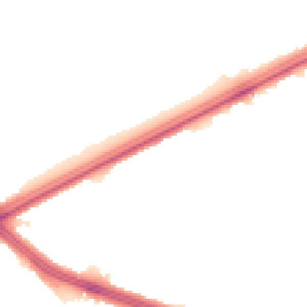 Night-time road noise heatmap for L4 9TJ