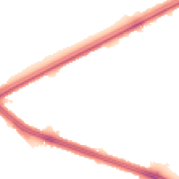 Night-time road noise heatmap for L4 9TU
