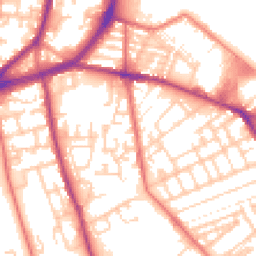 Daytime road noise heatmap for L5 0BL