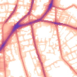 Daytime road noise heatmap for L5 0PR
