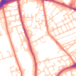 Daytime road noise heatmap for L5 0QW