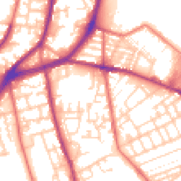 Daytime road noise heatmap for L5 0QX