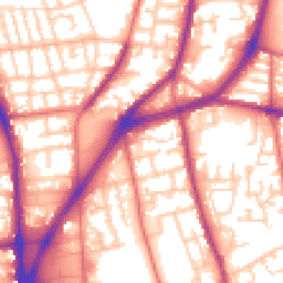 Daytime road noise heatmap for L5 0RE