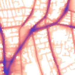 Daytime road noise heatmap for L5 0RN