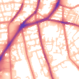 Daytime road noise heatmap for L5 0RR
