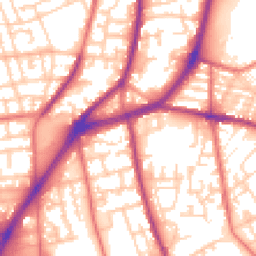 Daytime road noise heatmap for L5 0RS