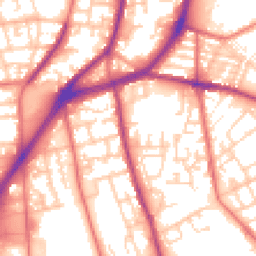 Daytime road noise heatmap for L5 0RT