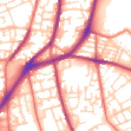 Daytime road noise heatmap for L5 0RU