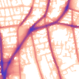 Daytime road noise heatmap for L5 0RW