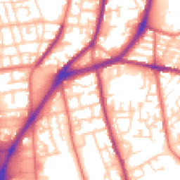 Daytime road noise heatmap for L5 0RX