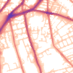 Daytime road noise heatmap for L5 0SX