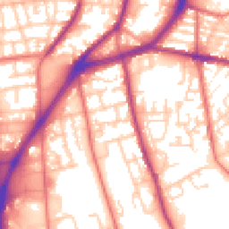 Daytime road noise heatmap for L5 0TD
