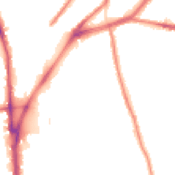 Night-time road noise heatmap for L5 0TF