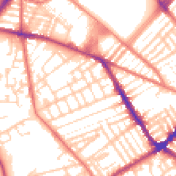 Daytime road noise heatmap for L5 1AB