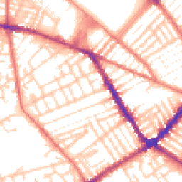Daytime road noise heatmap for L5 1AG