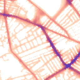 Daytime road noise heatmap for L5 1AH