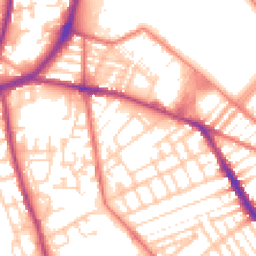 Daytime road noise heatmap for L5 1AJ