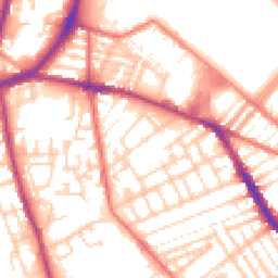 Daytime road noise heatmap for L5 1AL