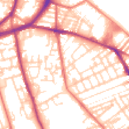Daytime road noise heatmap for L5 1TG