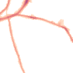 Night-time road noise heatmap for L5 1TG