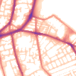 Daytime road noise heatmap for L5 1TH