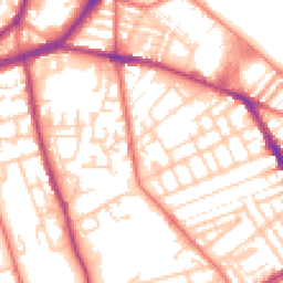 Daytime road noise heatmap for L5 1TP