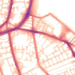 Daytime road noise heatmap for L5 1TX