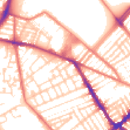 Daytime road noise heatmap for L5 1UY