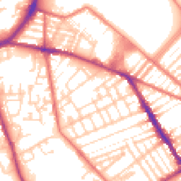 Daytime road noise heatmap for L5 1XG