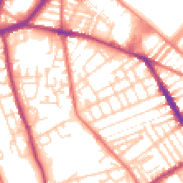 Daytime road noise heatmap for L5 1XL