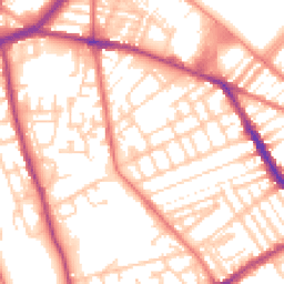 Daytime road noise heatmap for L5 1XN