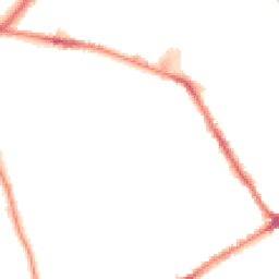 Night-time road noise heatmap for L5 1XP
