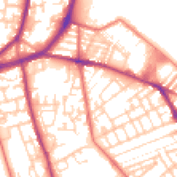 Daytime road noise heatmap for L5 1XQ