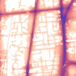Daytime road noise heatmap for L5 2AR