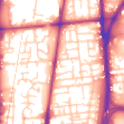 Daytime road noise heatmap for L5 2AT