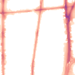 Night-time road noise heatmap for L5 2BJ