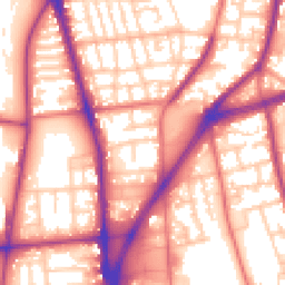 Daytime road noise heatmap for L5 2PG