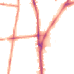 Night-time road noise heatmap for L5 2QB
