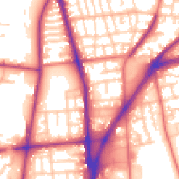 Daytime road noise heatmap for L5 2QN
