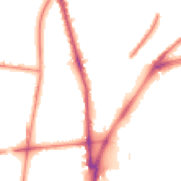 Night-time road noise heatmap for L5 2QN