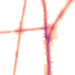 Night-time road noise heatmap for L5 2QS